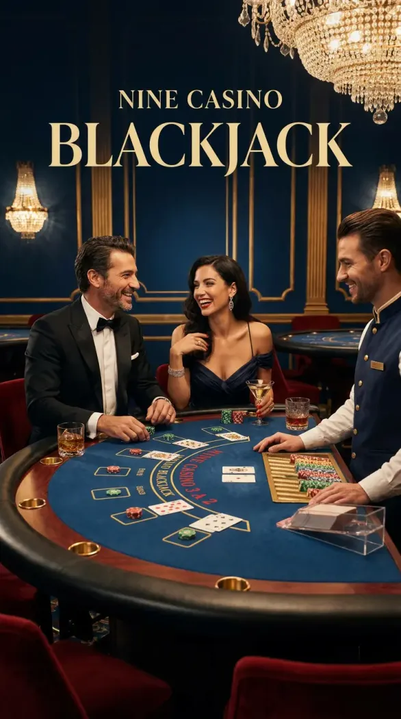 916 Nine Casino Blackjack black